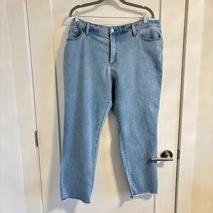 Cleo Denim Capris Plus Size 18